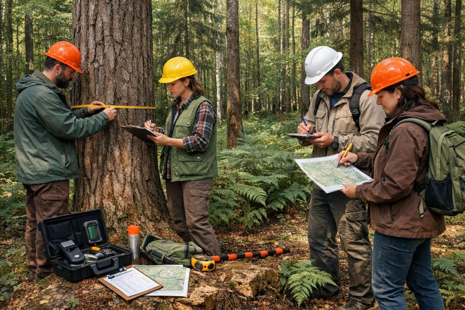 Forest management that changes data to clear decisions  Forest management provides accurate forest inventory and well thought-out forest planning that combines 