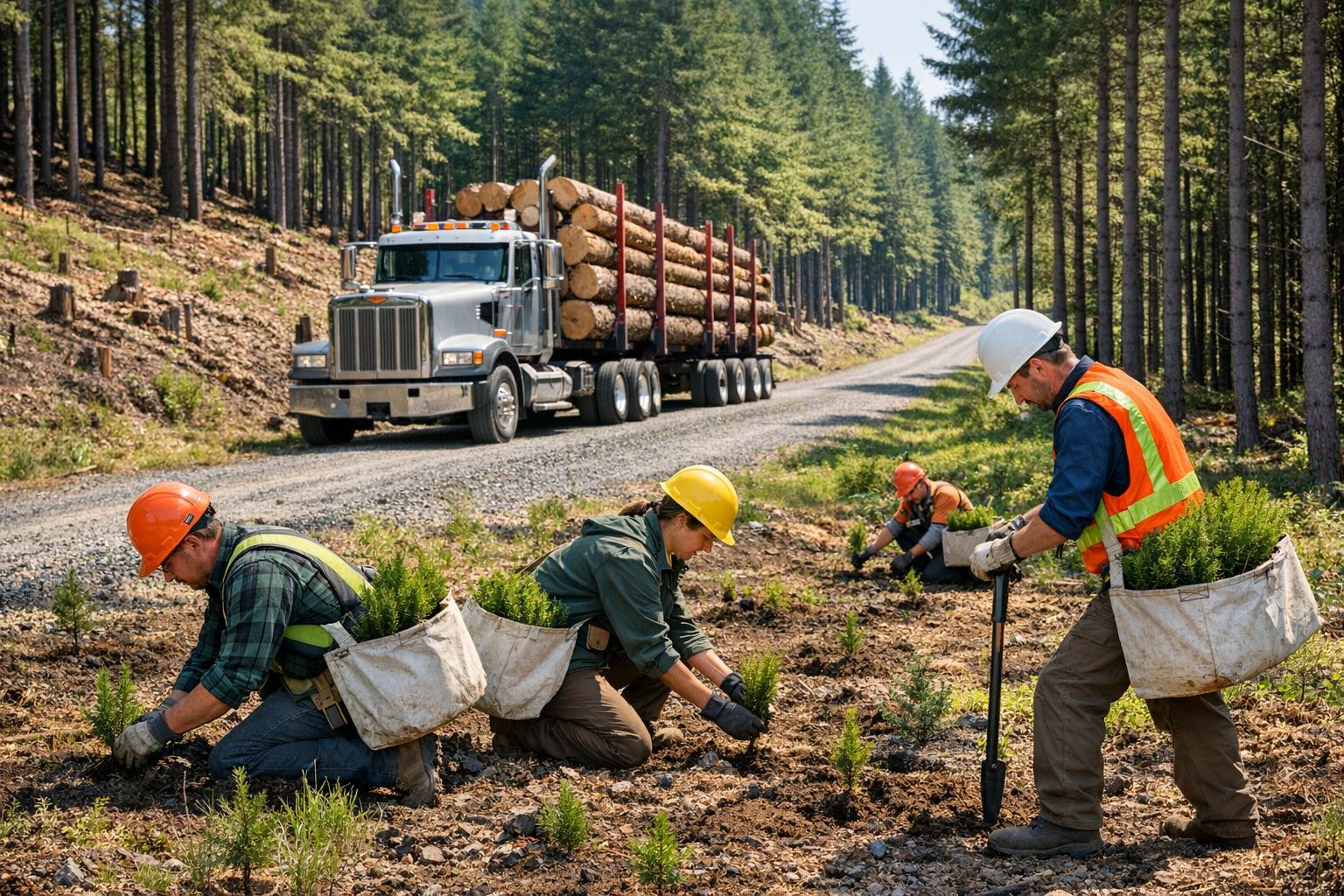 Why choose sustainable forest management that works with nature?   < Forest management and forest management services  combine practical forest management an