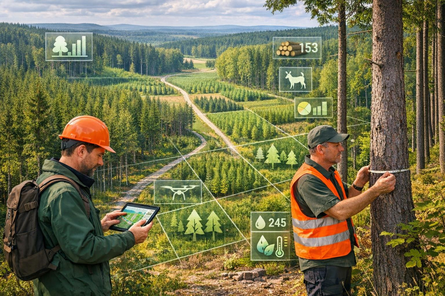 Why forest management is important for every forest owner    < Forest management   provides a solid foundation for long-term and profitable forestry: clear f