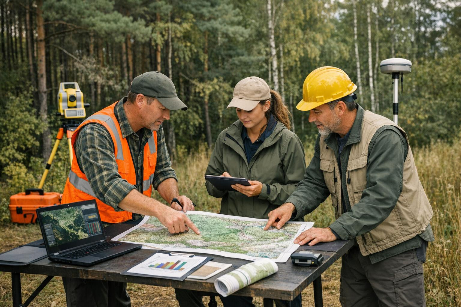 Forest planning  helps maximise the value of forest land, reduce risks and ensure long-term sustainable management. By combining accurate forest inventory and a