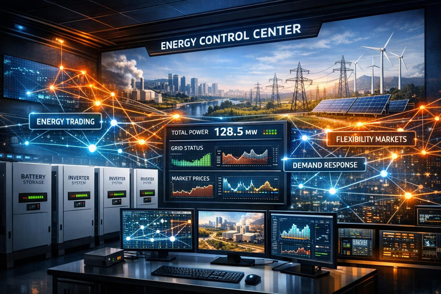 What are Frequency Services and why they count    < Frequency services  connecting batteries, inverters and generators fast-changing  frequency market u in o