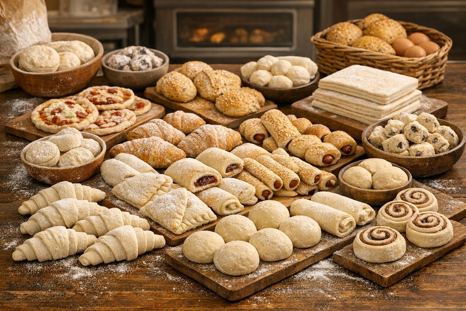 Frozen bakery products that facilitate pay and supply chain    Frozen bakery products offer ready-made and semi-finished solutions that help save time and resou