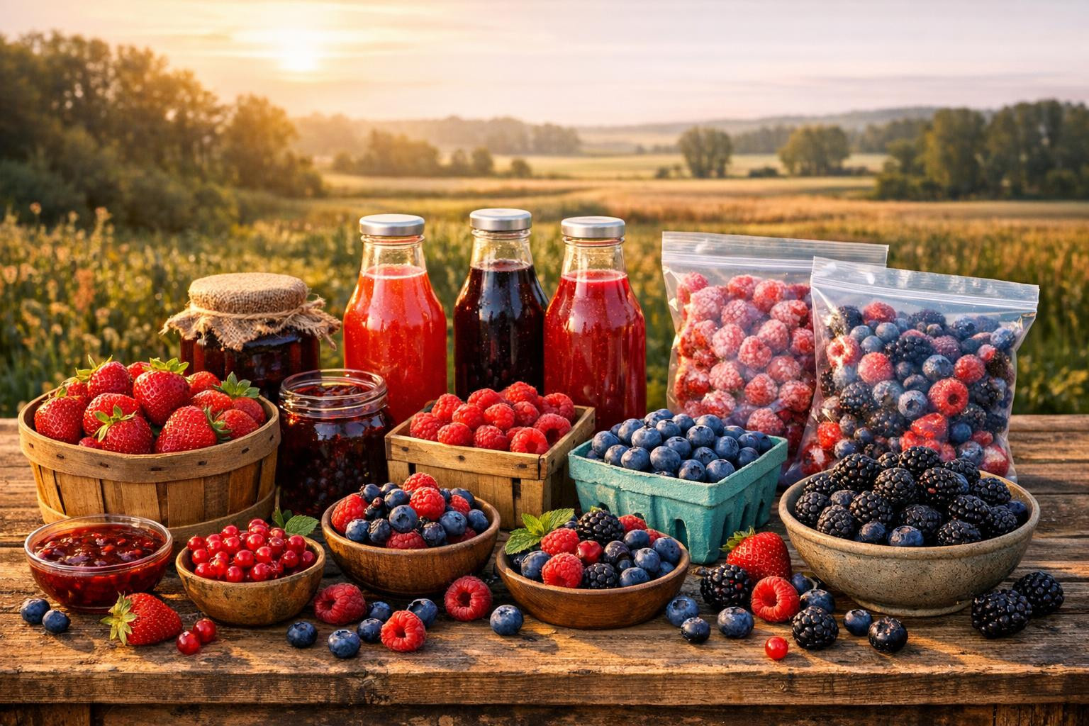 High quality, pure origin and stable stock : frozen berries and pressed juices that bring the best taste of Estonian agriculture throughout the year. The select