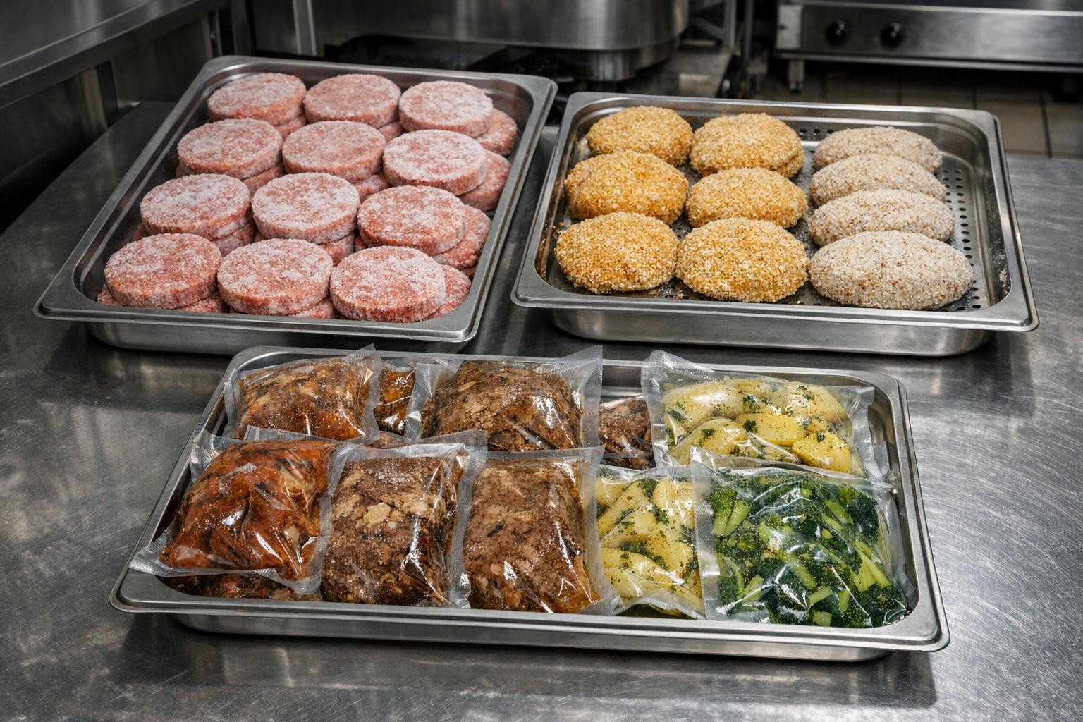 Frozen semi-products that make the kitchen more efficient and reliable   < Frozen components  and ready   semi-products  offer a fast, high-quality and predi