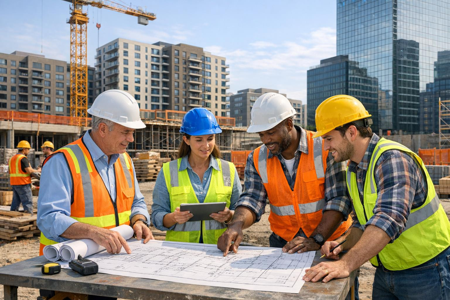 Full construction solutions that bring value and peace   Full construction solution that combines professional  construction management and construction supervi