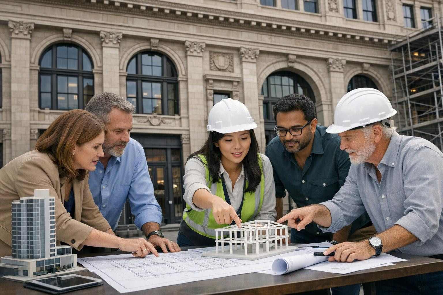 Full construction solutions leading from the idea to completion ...