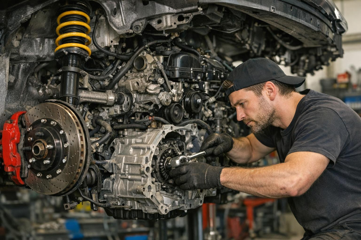 Effective repair that restores performance and stability    < Motor repair  and   gearbox repair  with   suspension repair  and  brake systems repair and mai