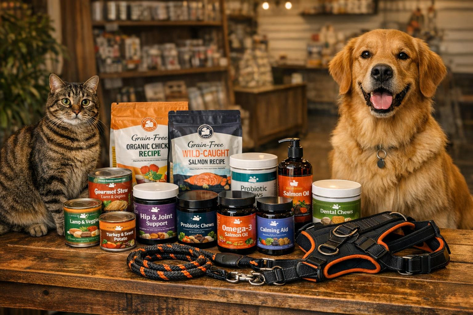 Healthy food and durable equipment conveniently available from one place     Full favorite care  brings together a curated selection of high-quality dry and wet