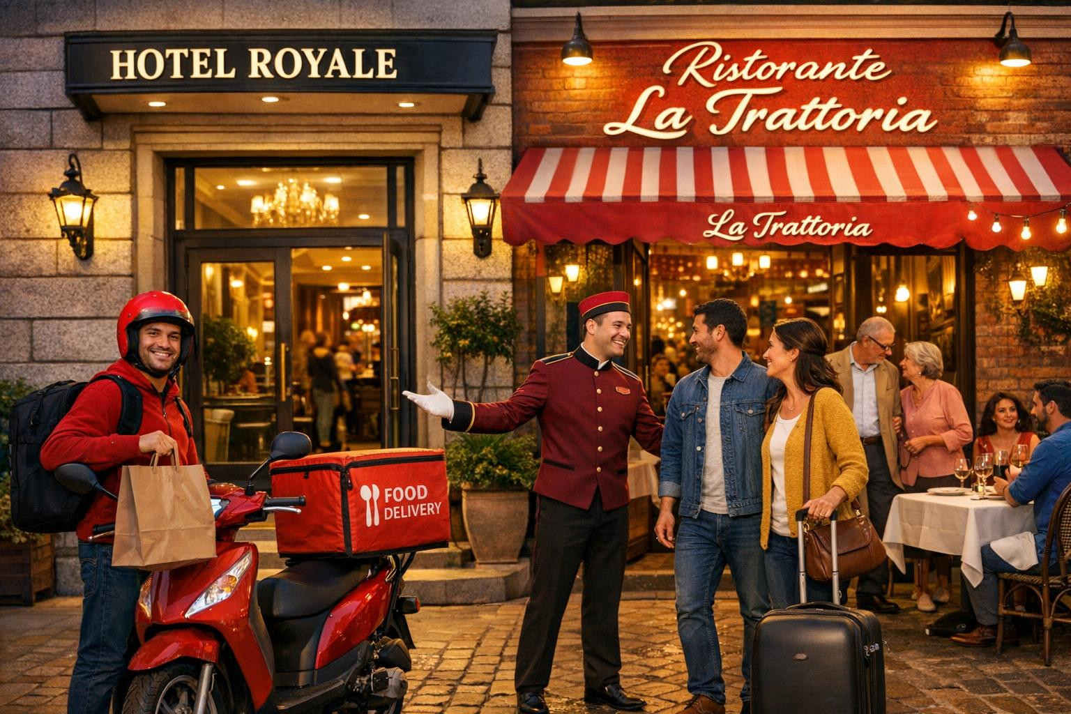 Full food and accommodation from one team     Food services  and  housing  combined create smooth, unprotected customer experience - from breakfast and restaura