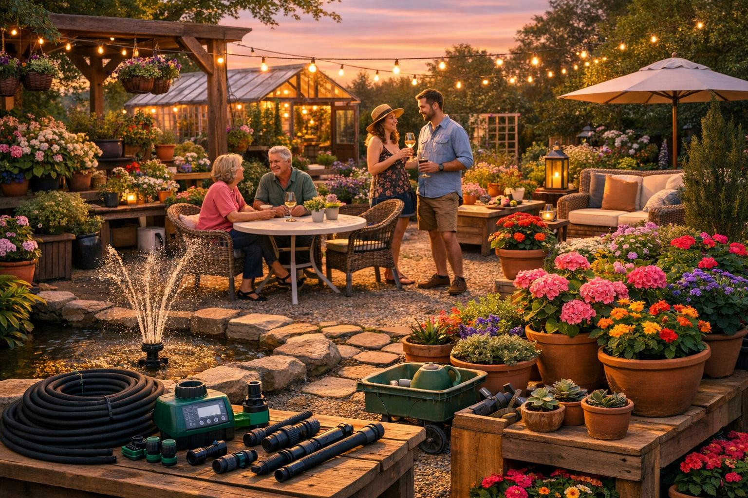 A complete gardener solution that combines practicality and aesthetics, ...