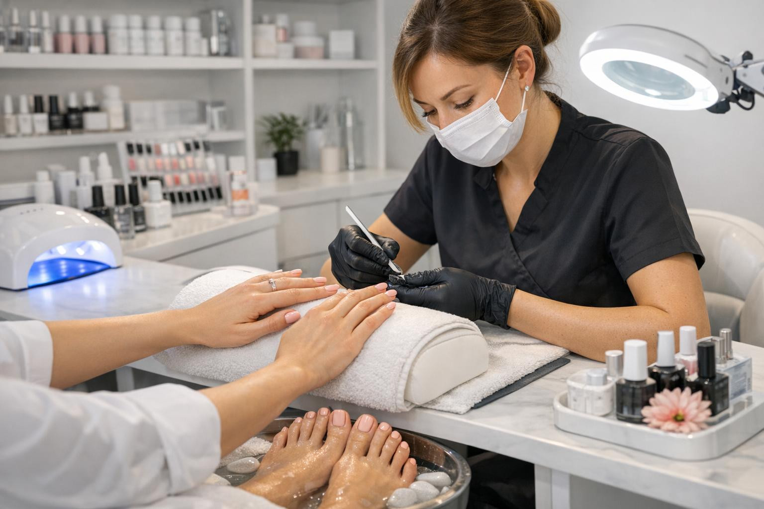 Full beauty solution for hands and legs Full beauty service combines ...