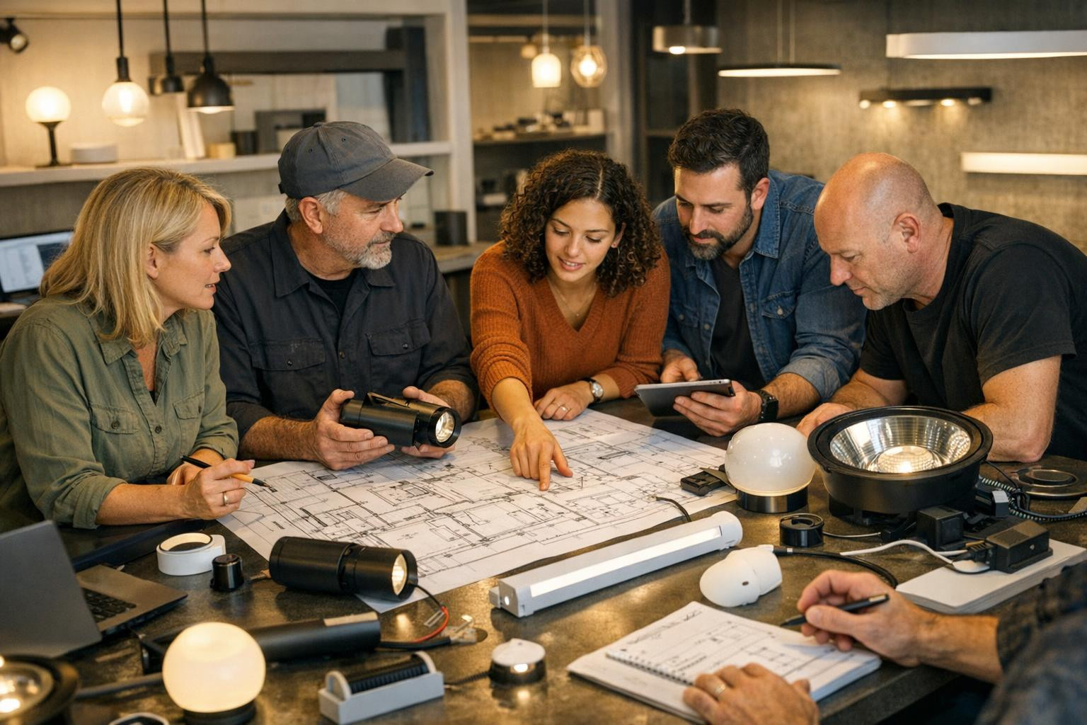 A complete design-based lighting solution   leads rooms from concept to complete installation and delivery, combining creative lighting design, accurate technic