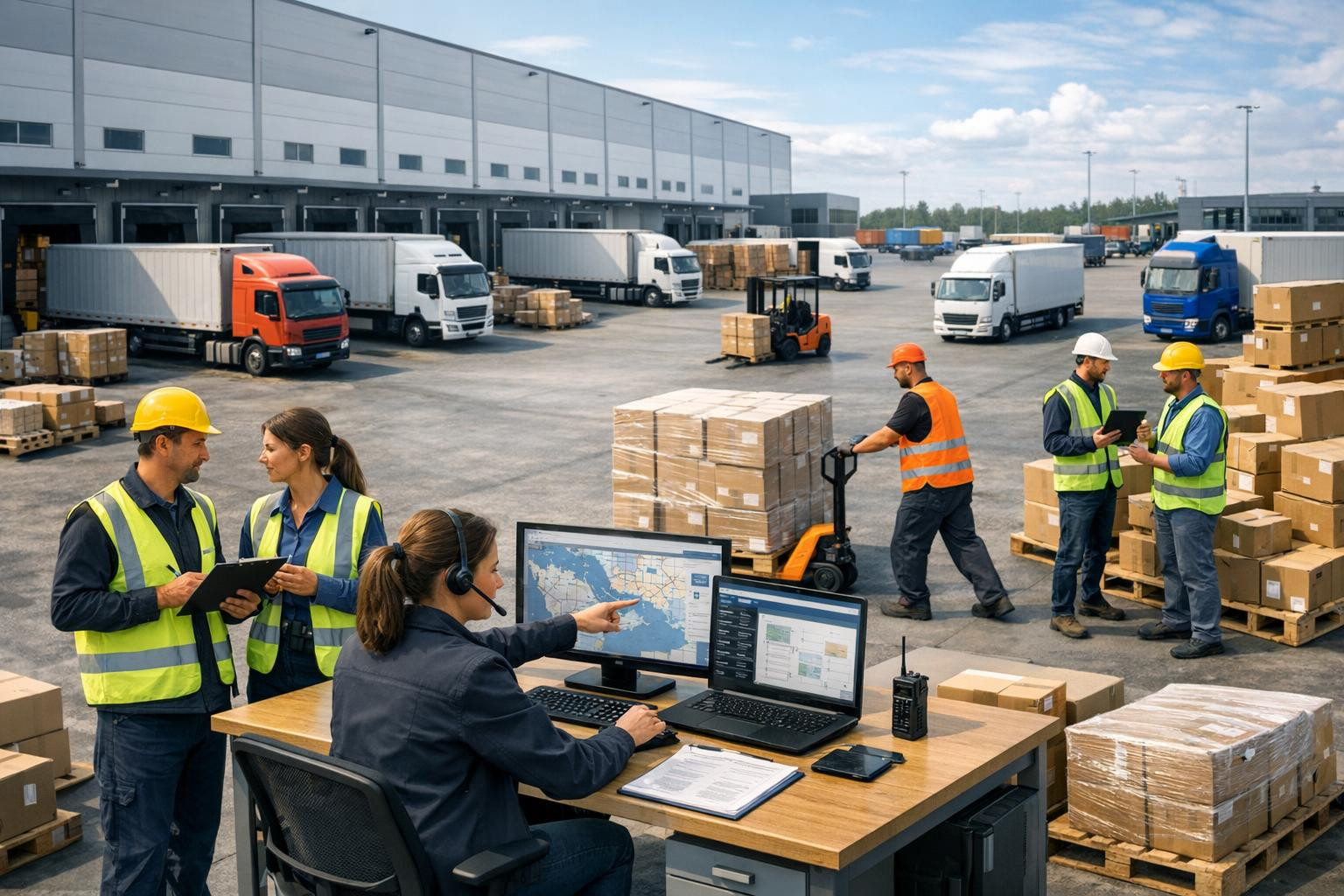 The aim of a complete logistics solution is to make the supply chain efficient, cost-effective and scalable. By combining modern storage, optimised transport an