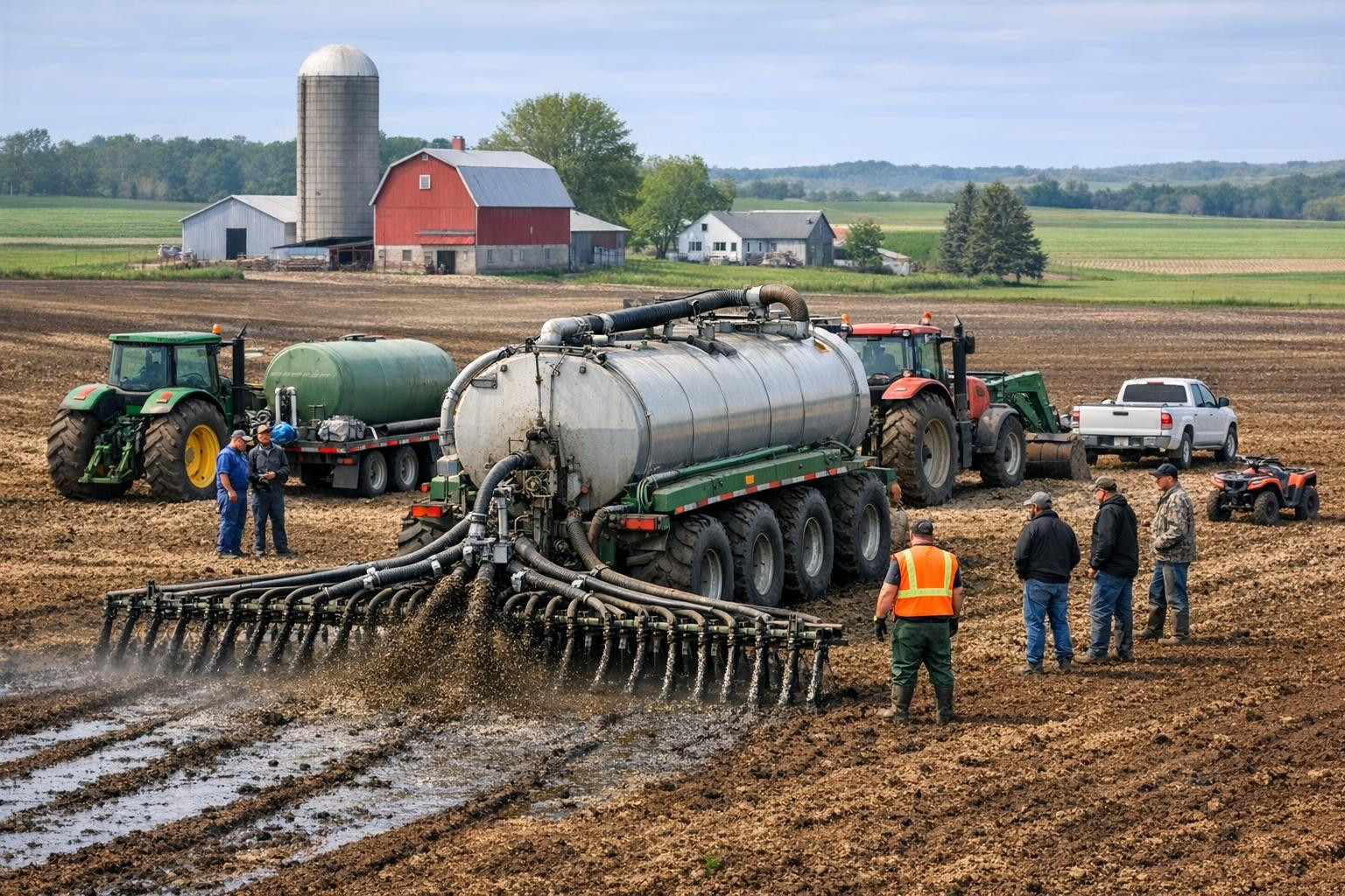 Full manure and fertiliser management   brings precision, time saving and a green approach to agriculture. The service covers the entire process from planning a