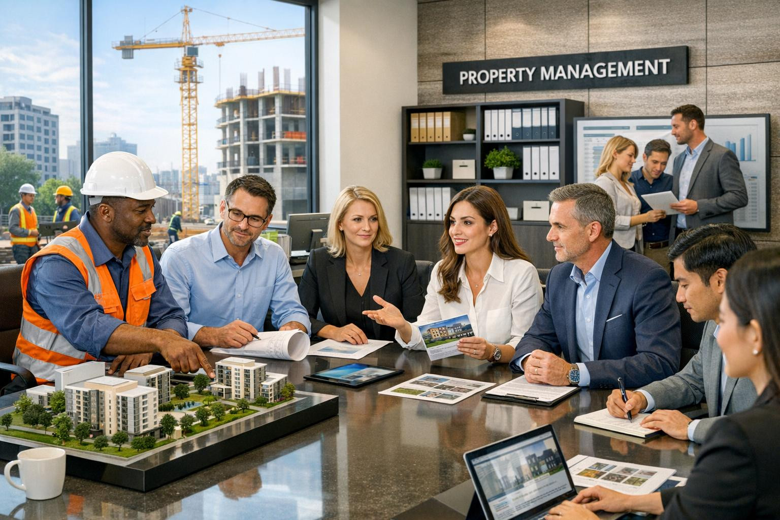 Full service of real estate   creates a smooth, results-oriented path from the beginning to the end: from planning and construction services to real estate mana