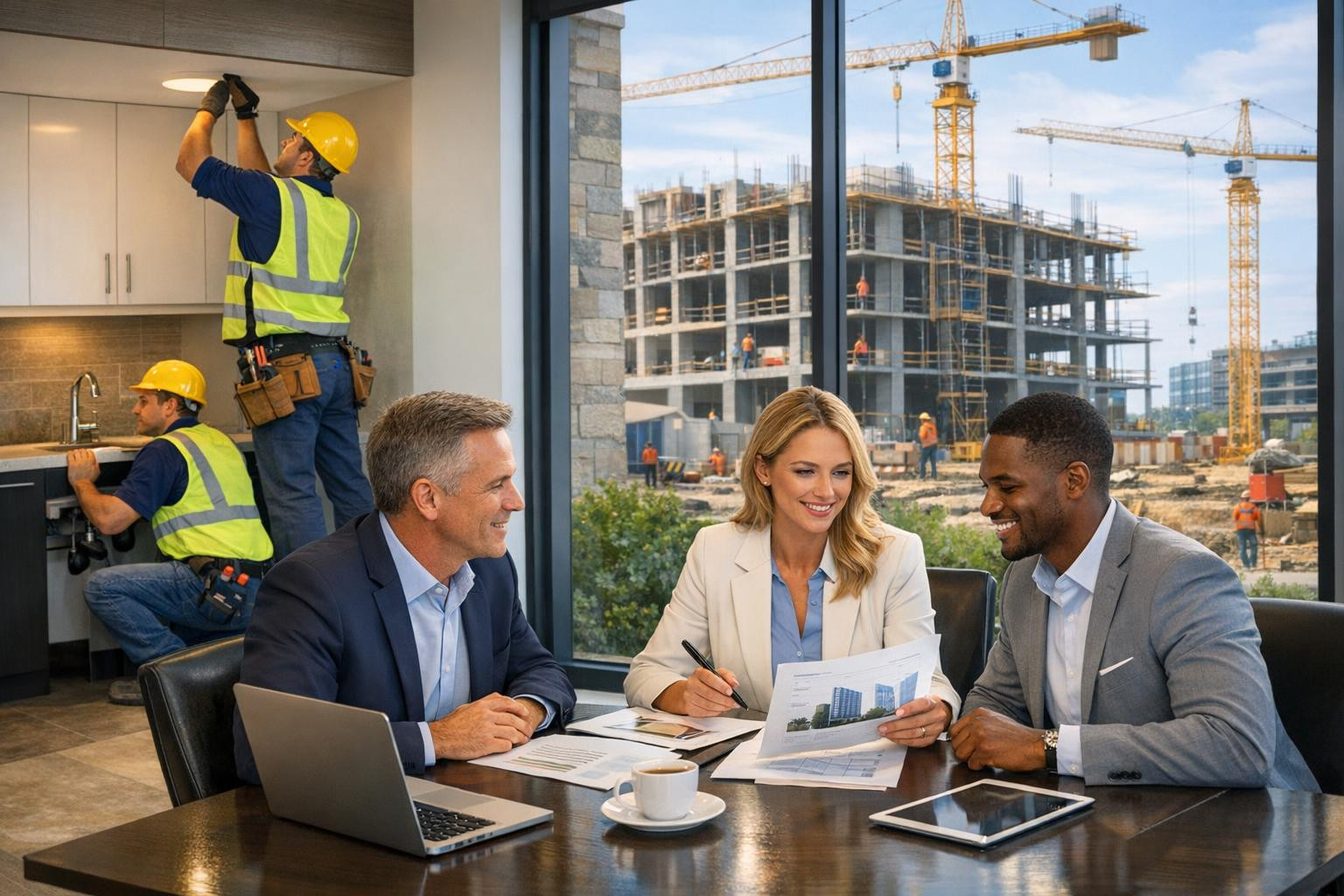 Full solutions for real estate that extend income flows and reduce risks     Willful, data-based and coordinated approach  combines the sale, valuation, asset m