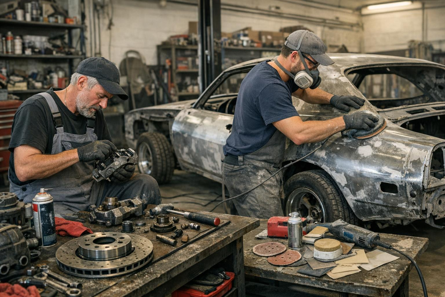 Full-scale car repairs  ensures vehicle safety, reliability and driving pleasure - from more detailed maintenance of brakes and suspension to complex engine and
