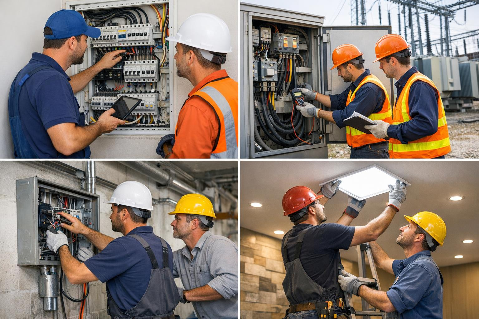 Full service electric installation   moves beyond the mere towing of wires: comprehensive and durable electrical solutions are provided that ensure safety, ener