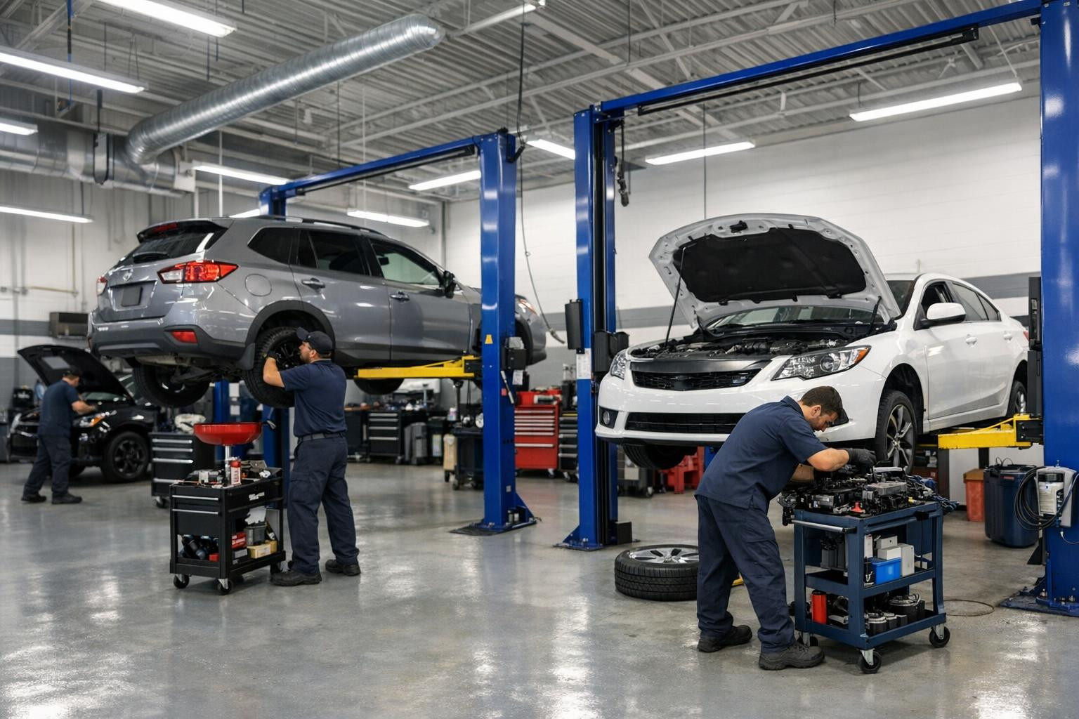 Full service for cars  provides all kinds of maintenance and repair services that keep the vehicle safe, reliable and ready for traffic. The service combines pr