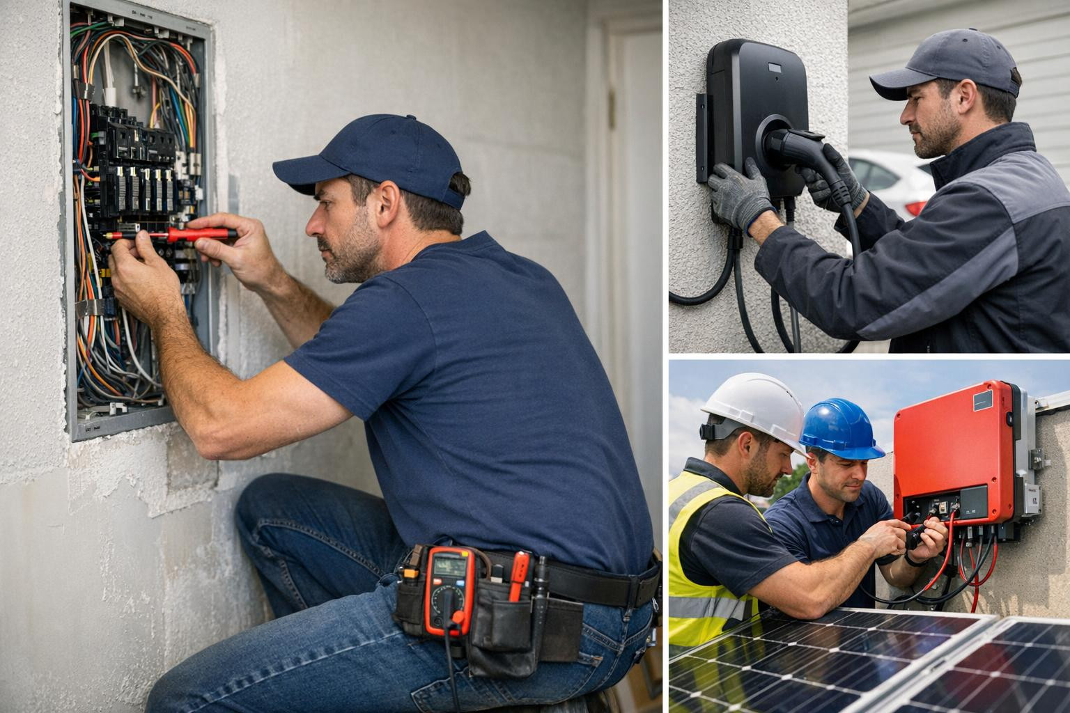 Full service in electrical works - safety, clarity and long-term support   < Local and practical electrical solutions  are intended for homeowners, businesse