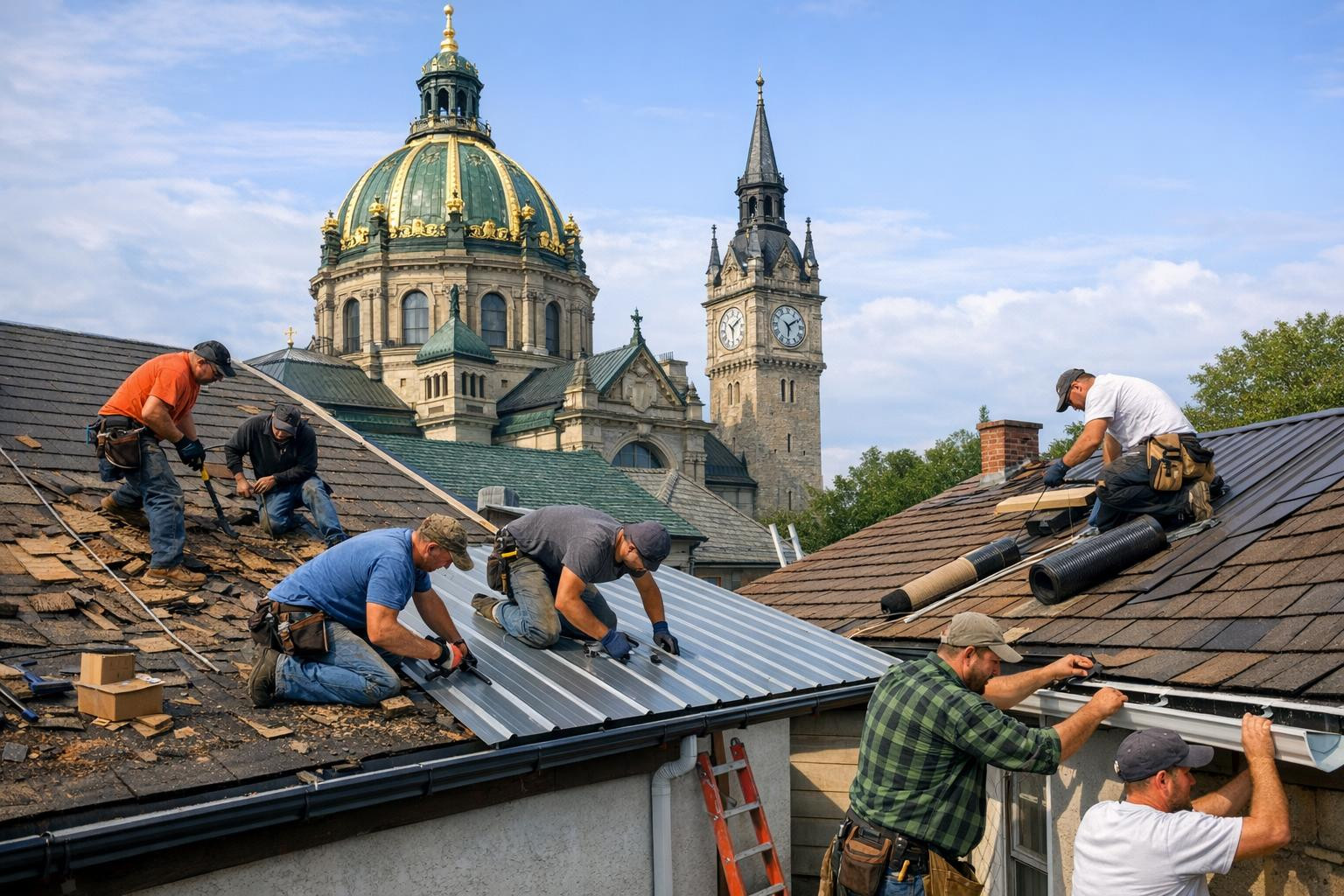 Full services for roofs - long-term protection and smooth project management   < Full services for roofs  provide reliable and lasting protection for buildin