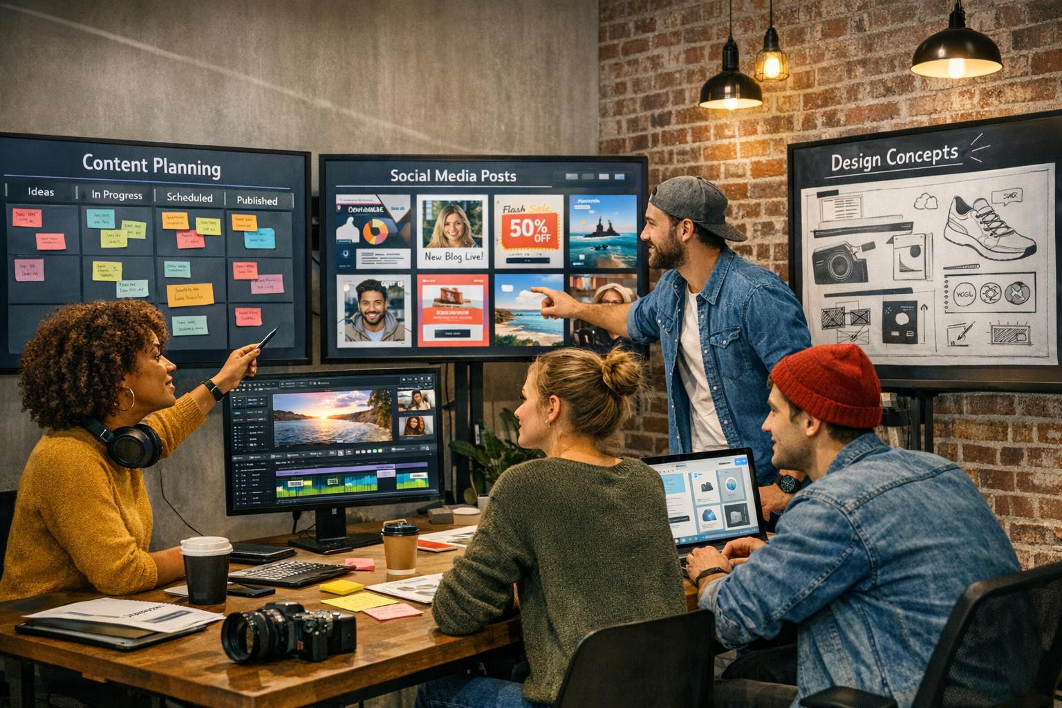 Full solution that converts content into real business development   Internal marketing integration  combines clear  social media marketing strategy , well thou