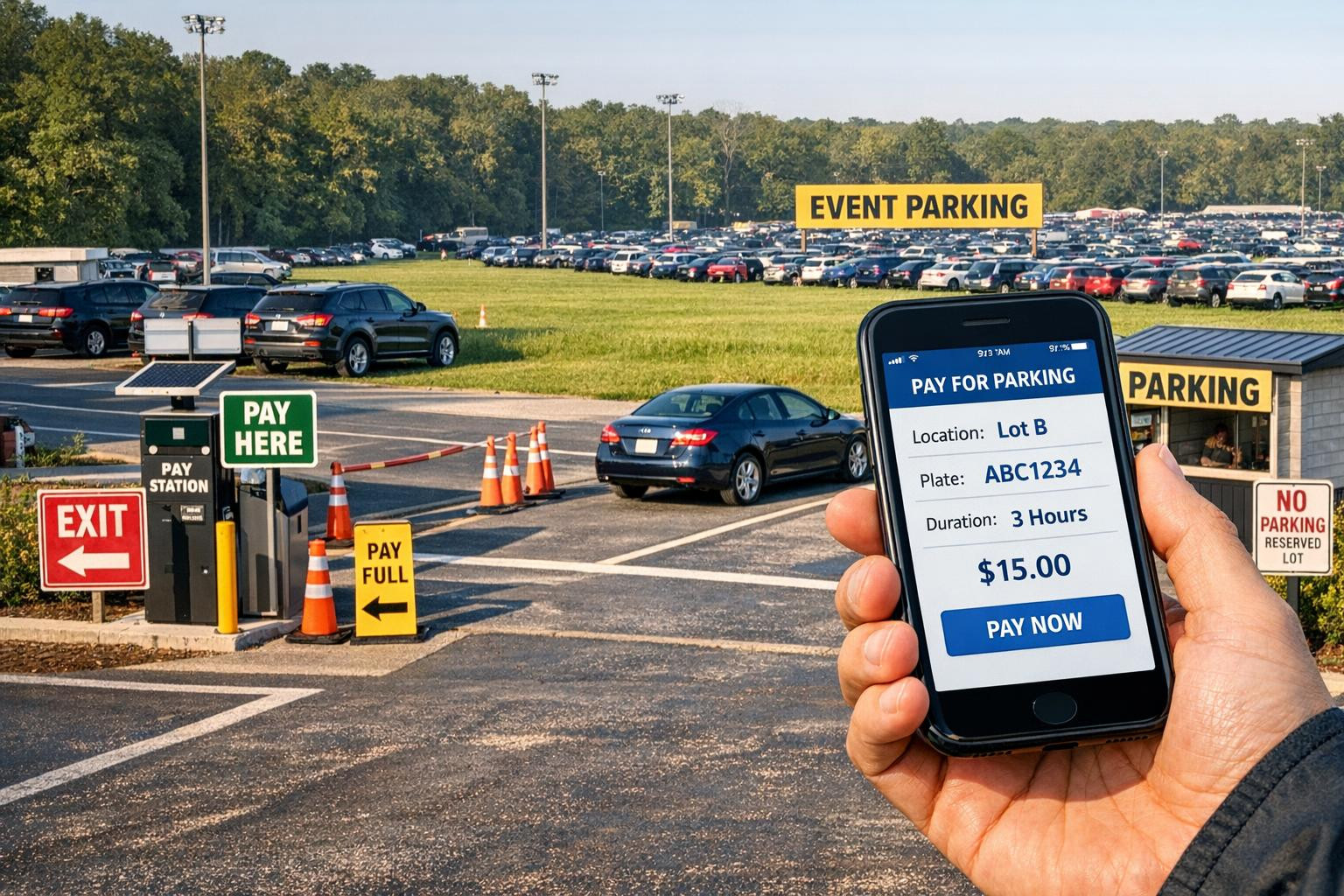 Complete parking arrangements, payments and driver experience in one solution    Comfortable administration  and  Consuming payment experience  provide a powerf
