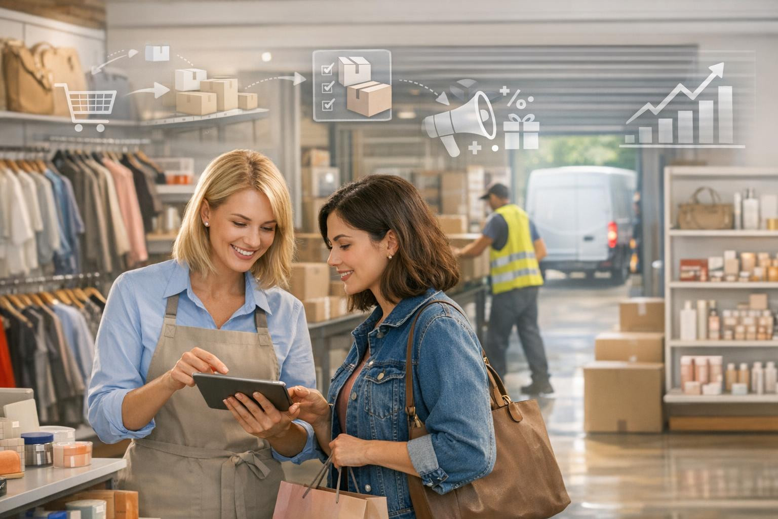 Overview    Full retail solution  combines shop operations, disposal, order execution and campaign management to ensure a smooth sales process from display to r