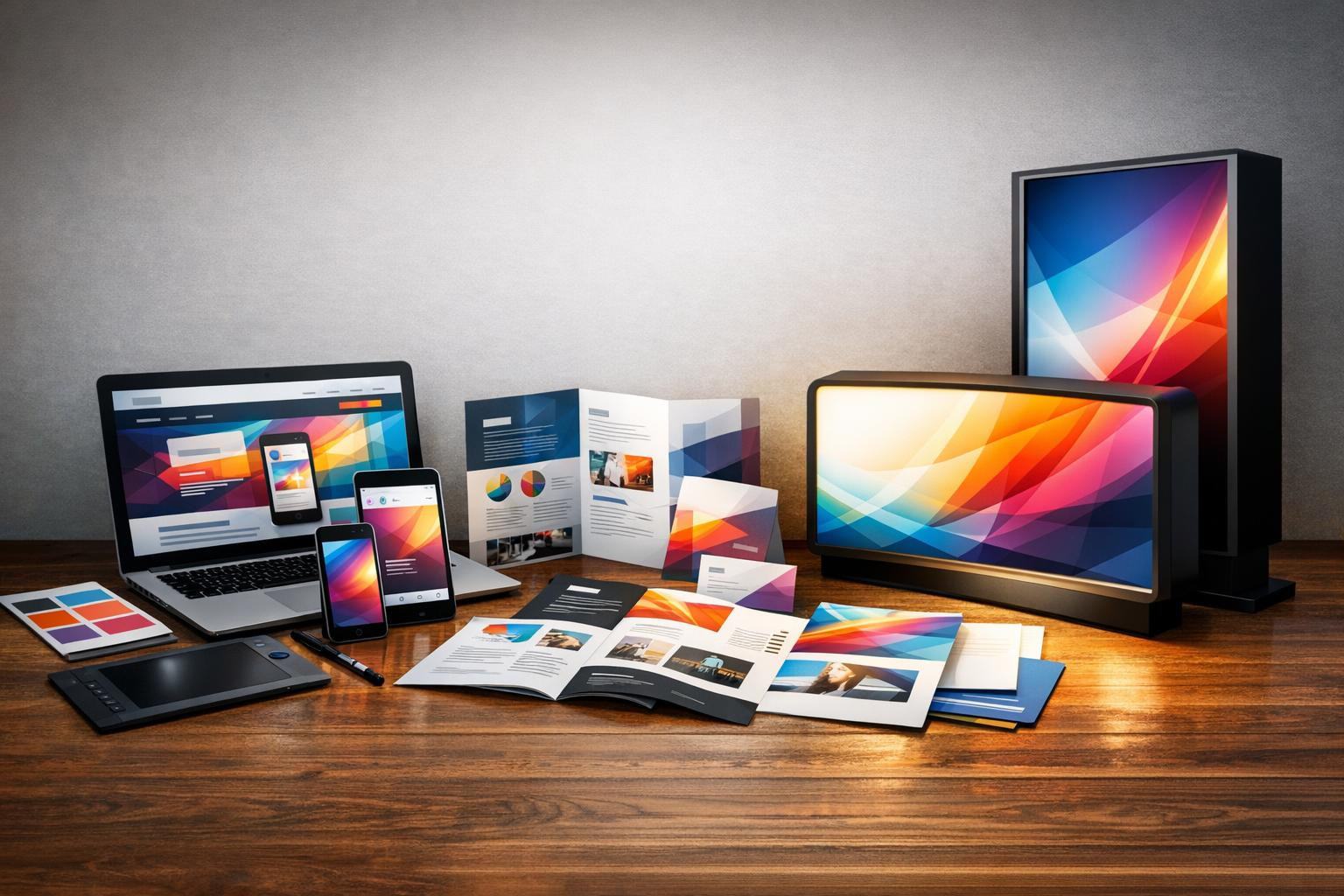 Up to the end Advertising solution to increase brand visibility    Up to the end Advertising solution combines strategy, creative design, production and install