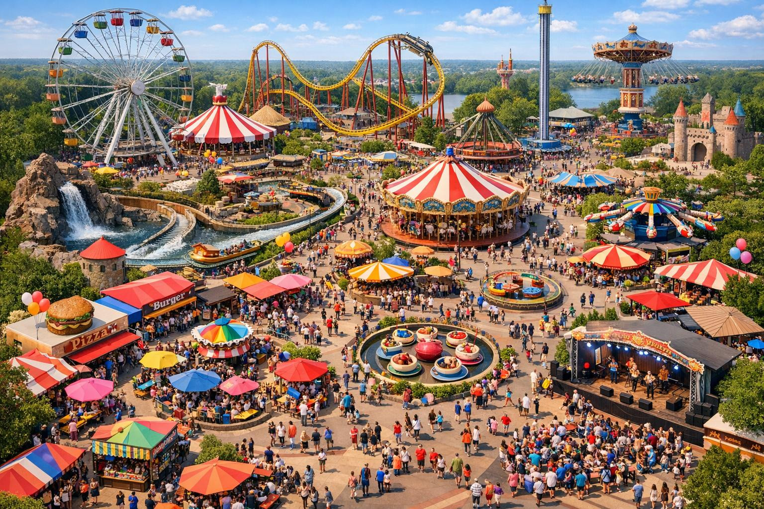 Full solutions for amusement parks  create a smooth, memorable and profitable visitor experience from ticket sales to catering and special events. The aim is to
