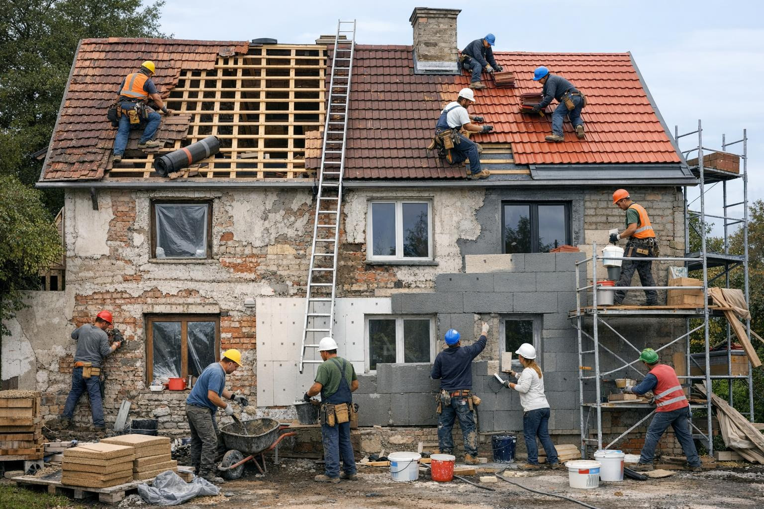 Why choose a full solution for construction and supervision?    Licensed owner supervision  with a package of construction services ensures that the project mee