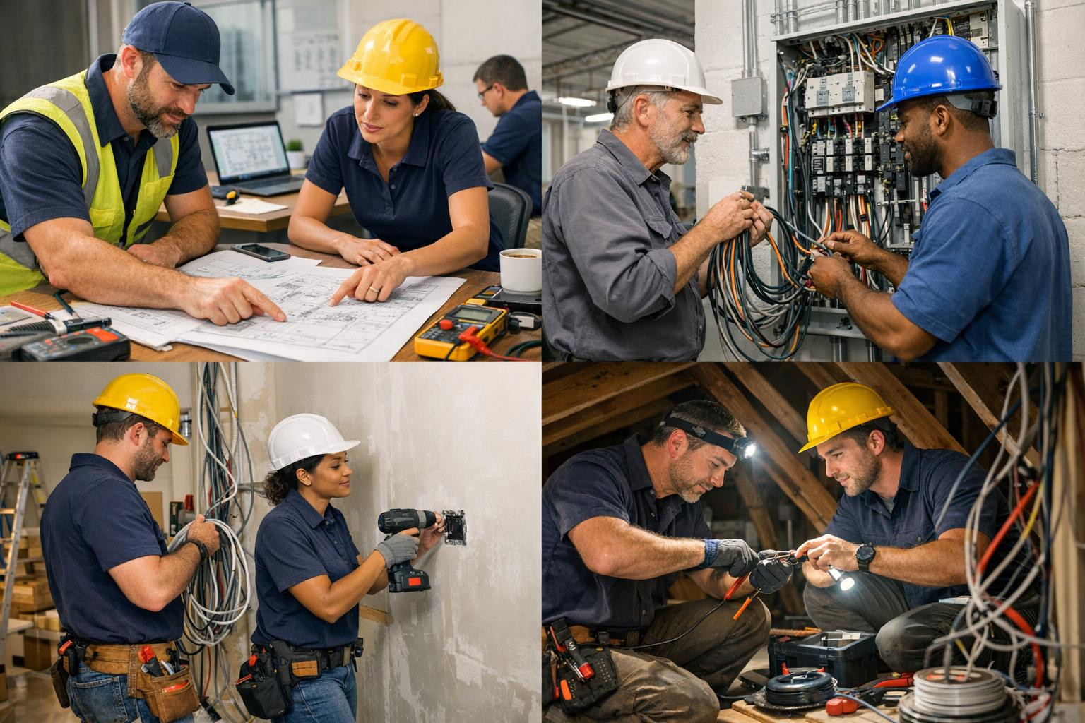 Full solutions for electricity that ensure safety and reliability   < Full electrical work service  combines professional  consultation , high quality  insta