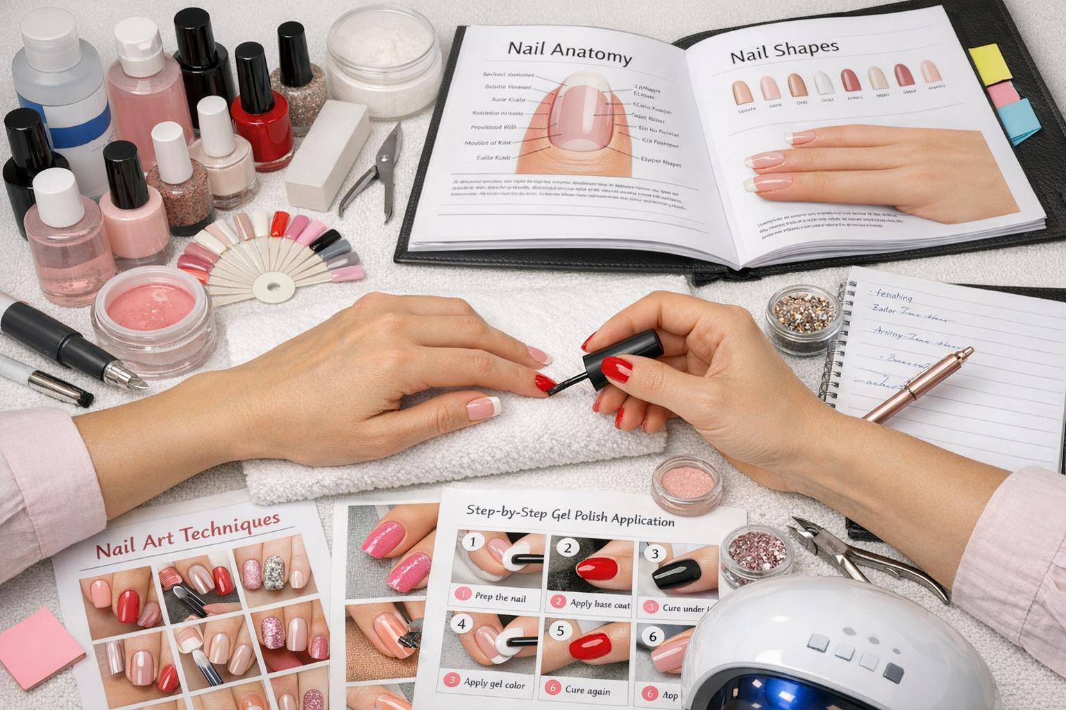 Full solutions for manicure and nail technicians: all required in one place     Professional growth  and top-level service starts with a combination of the righ