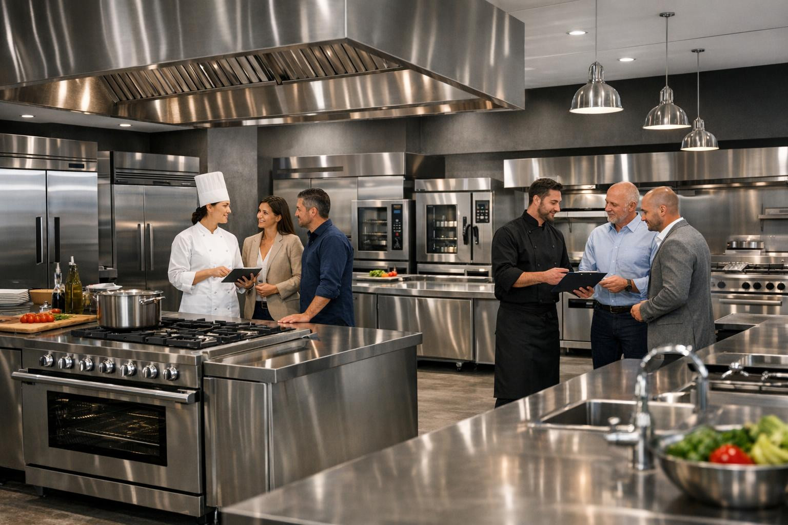 In order to improve the performance and reliability of professional kitchens, full solutions are offered that combine the highest level of equipment selection, 