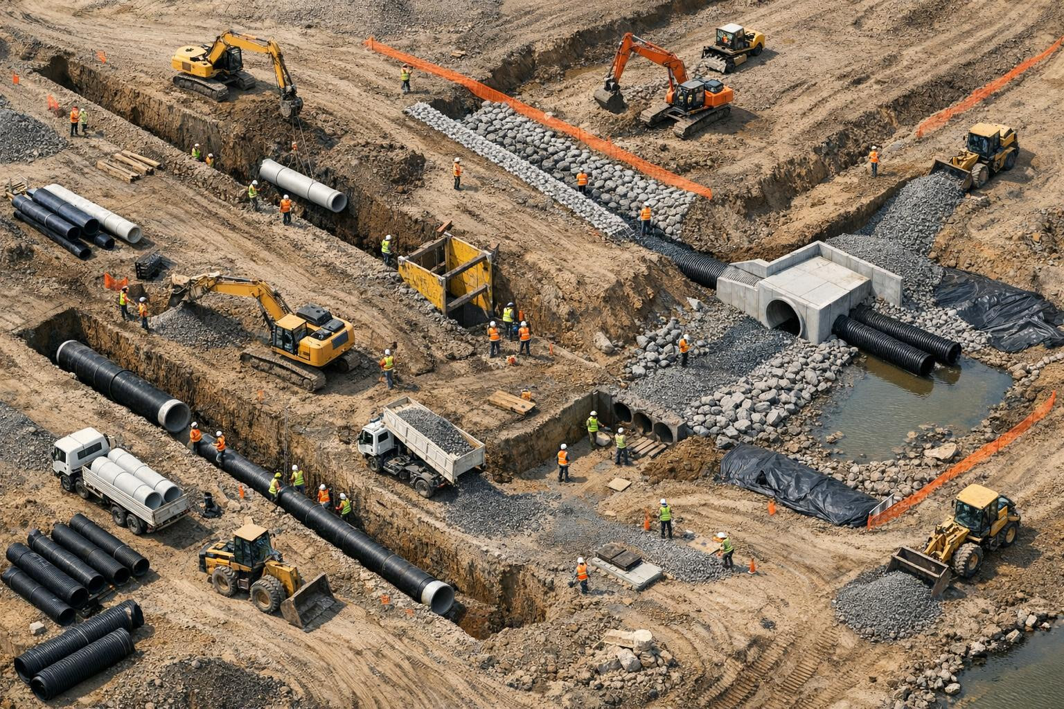 Precise and coordinated road construction that saves time and ...