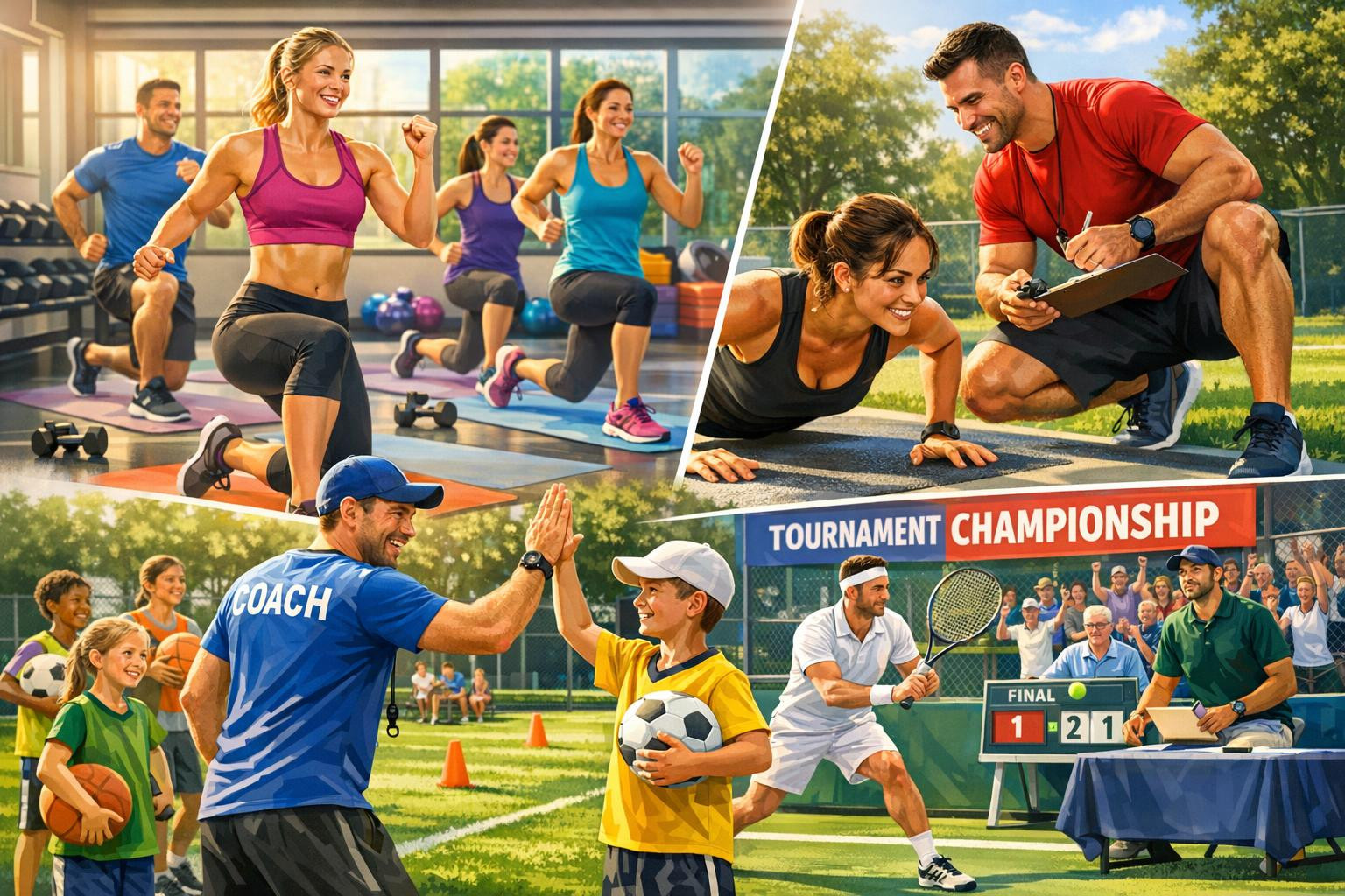 Full sports solution for leisure and recreational athletes    Take training, camps and events to the next level  thanks to a comprehensive approach combining pr