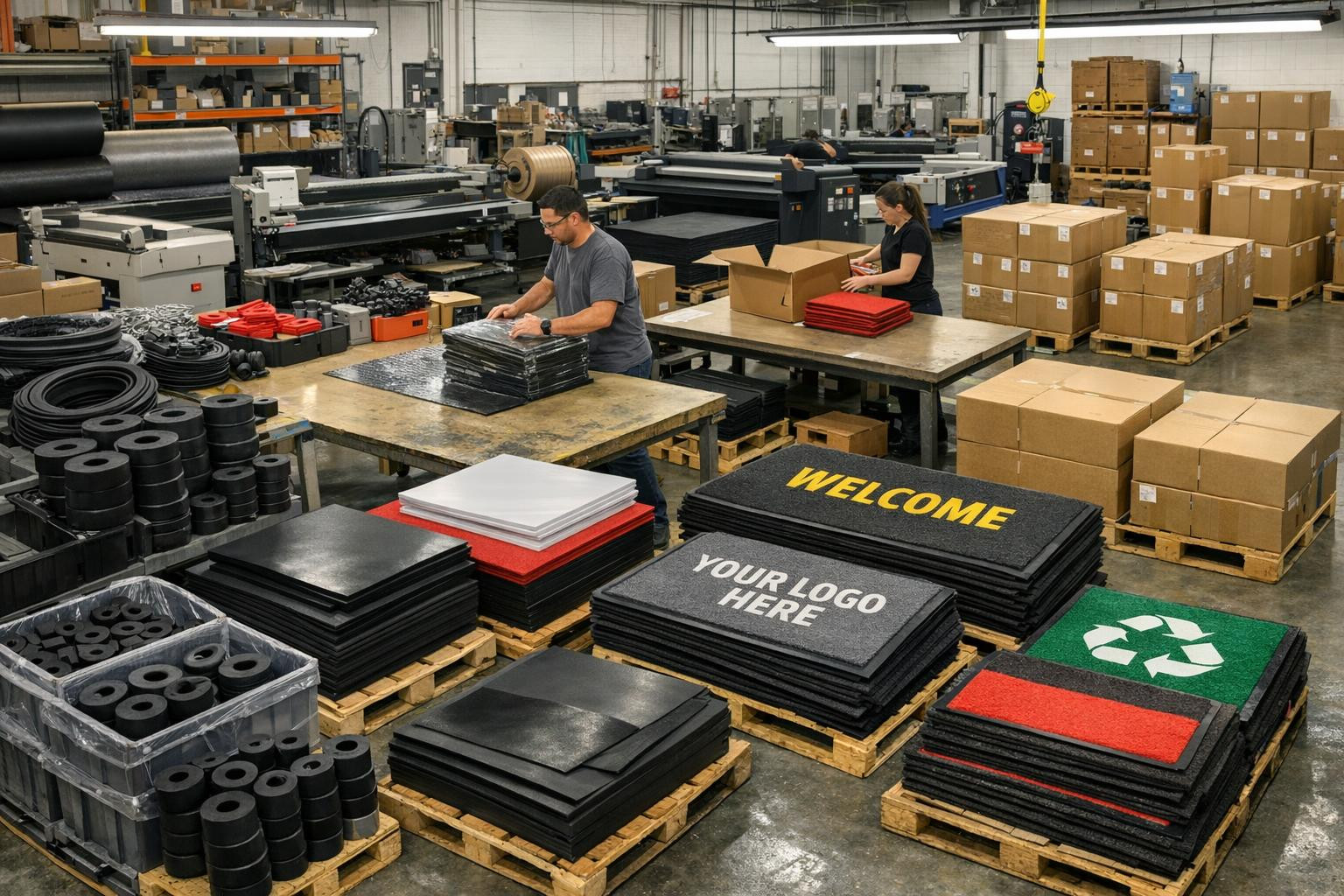 Effective rubber and plastic solutions throughout the supply chain     We offer comprehensive solutions that combine rubber and plastic products production, she