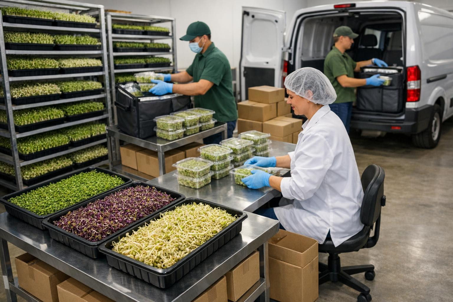 Full solutions for the production of sprouts that bring freshness ...