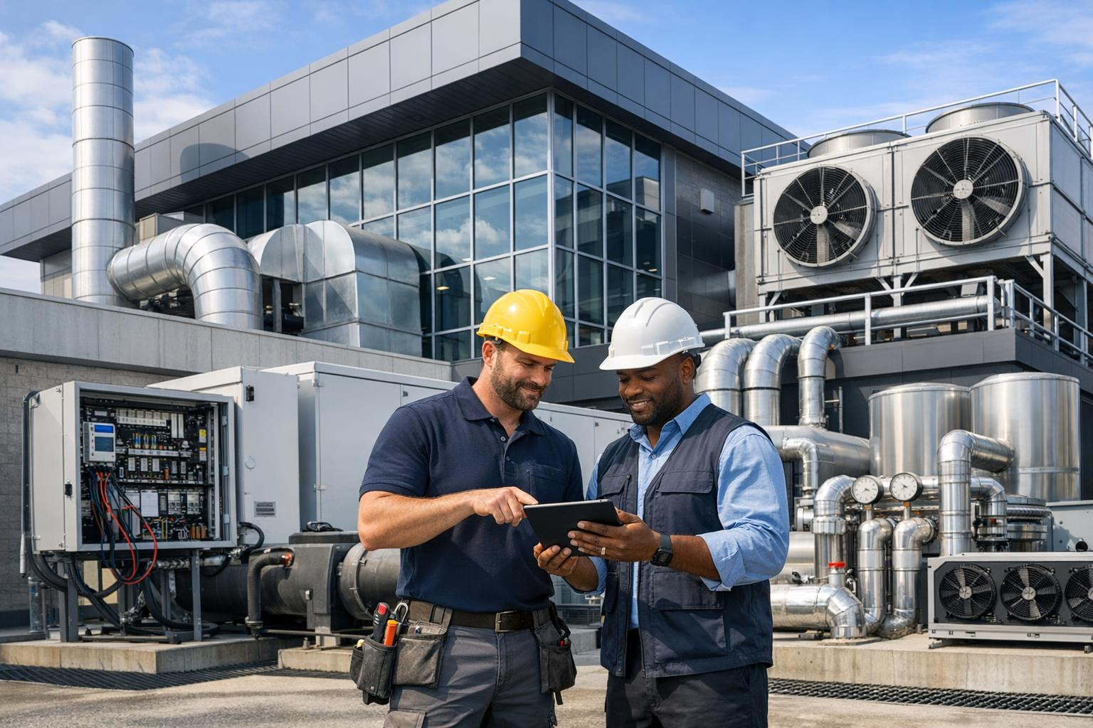 A healthy solution  combines ventilation systems, heating systems and cooling into a single, maintenance-friendly system that ensures a stable and healthy indoo