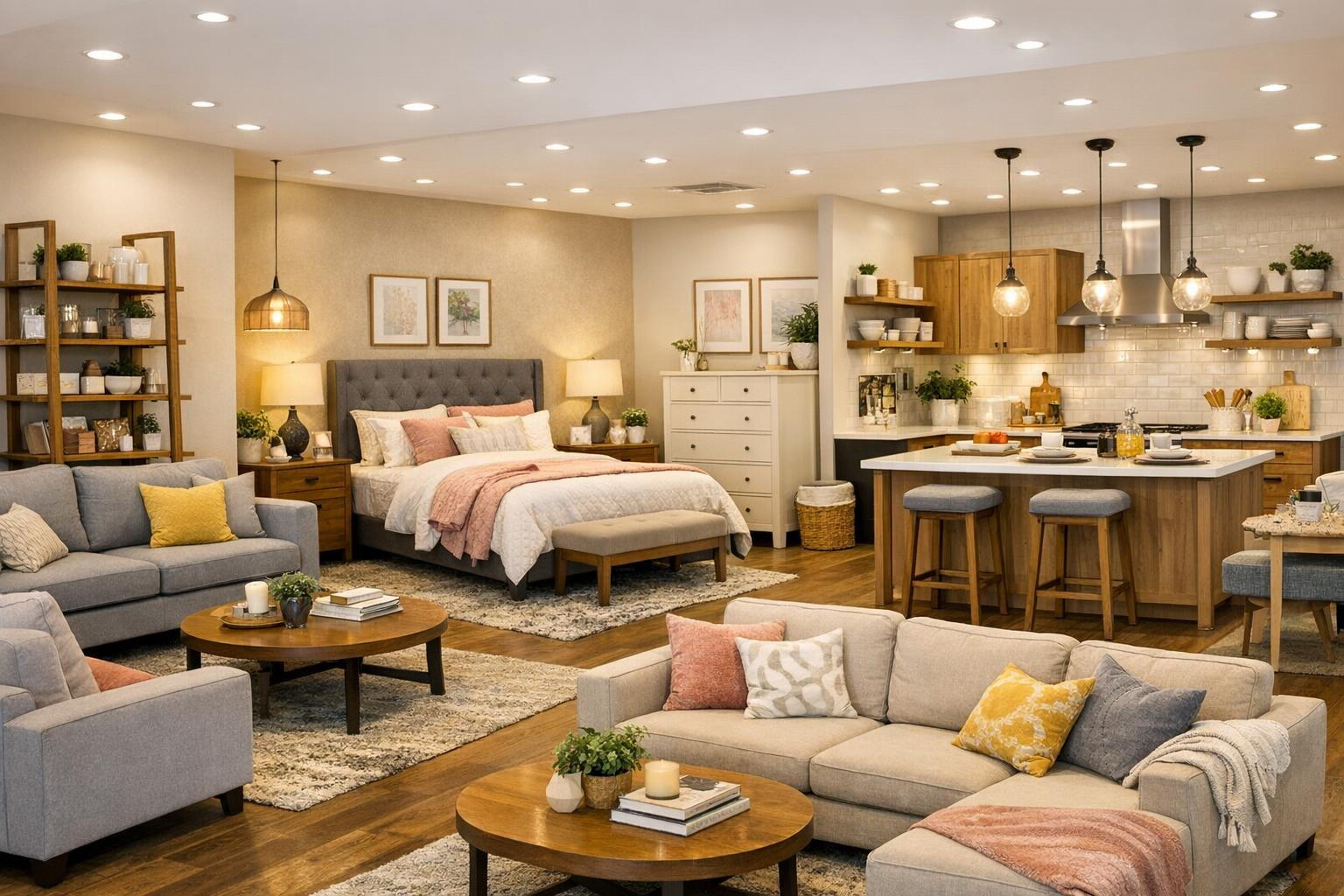 The choice of goods and a comprehensive solution that makes home immediately more comfortable    Full solutions home  combine inspiring interior design and prac