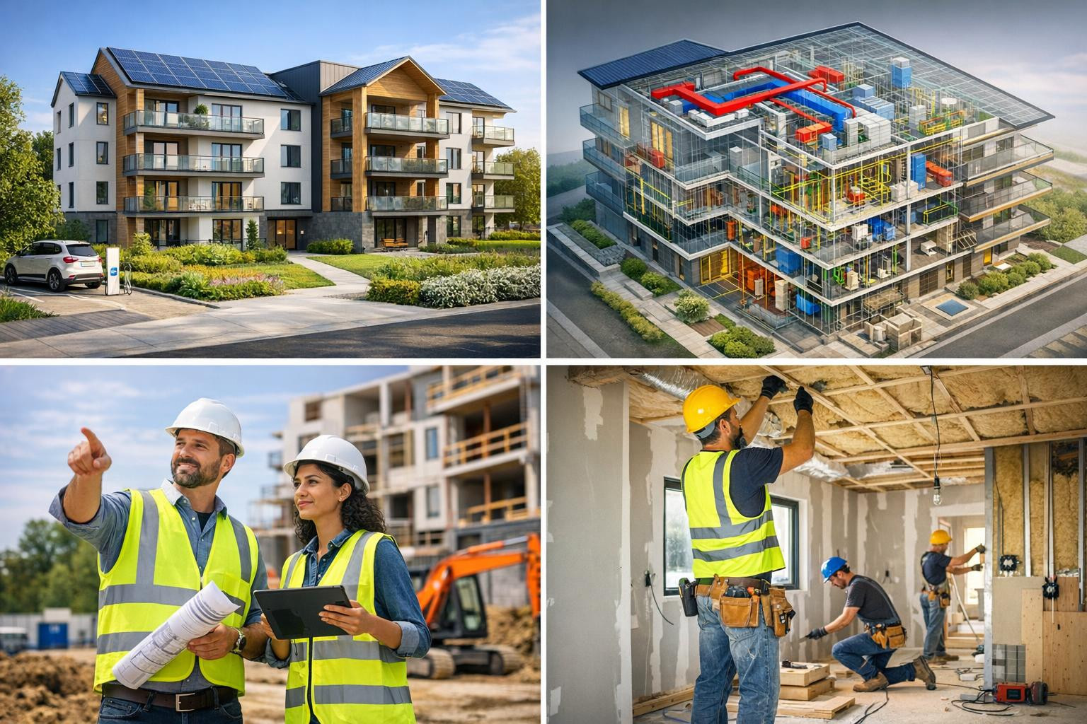 Full solutions for the construction of dwellings and buildings     The proposed approach combines modern planning, state-of-the-art implementation and strong ma