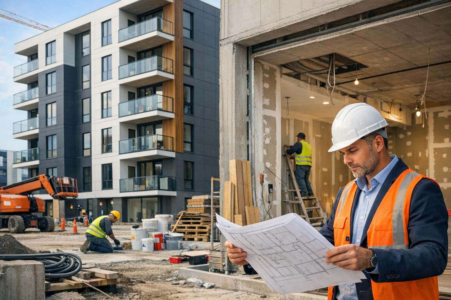 Full solutions in construction   combine foundation construction, new construction and final finishing work for a single, quality-controlled process. One contac