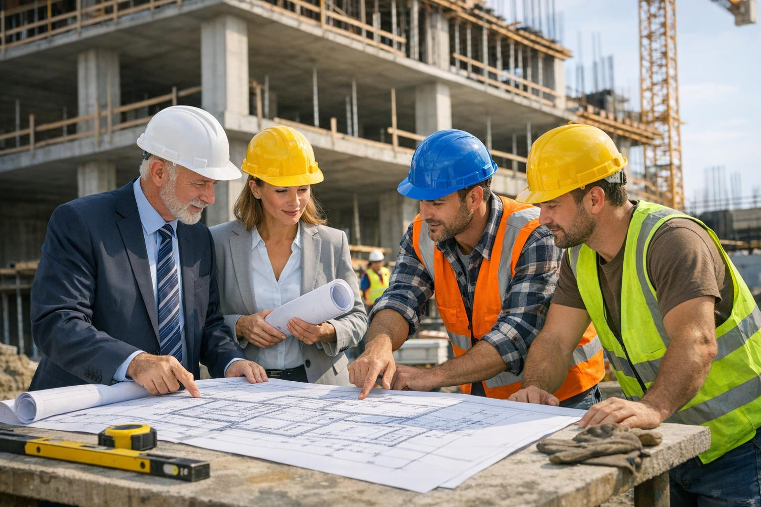 Full solutions in construction: firm and effective    < Full solutions in construction  combine design, management and execution into a single workflow that 