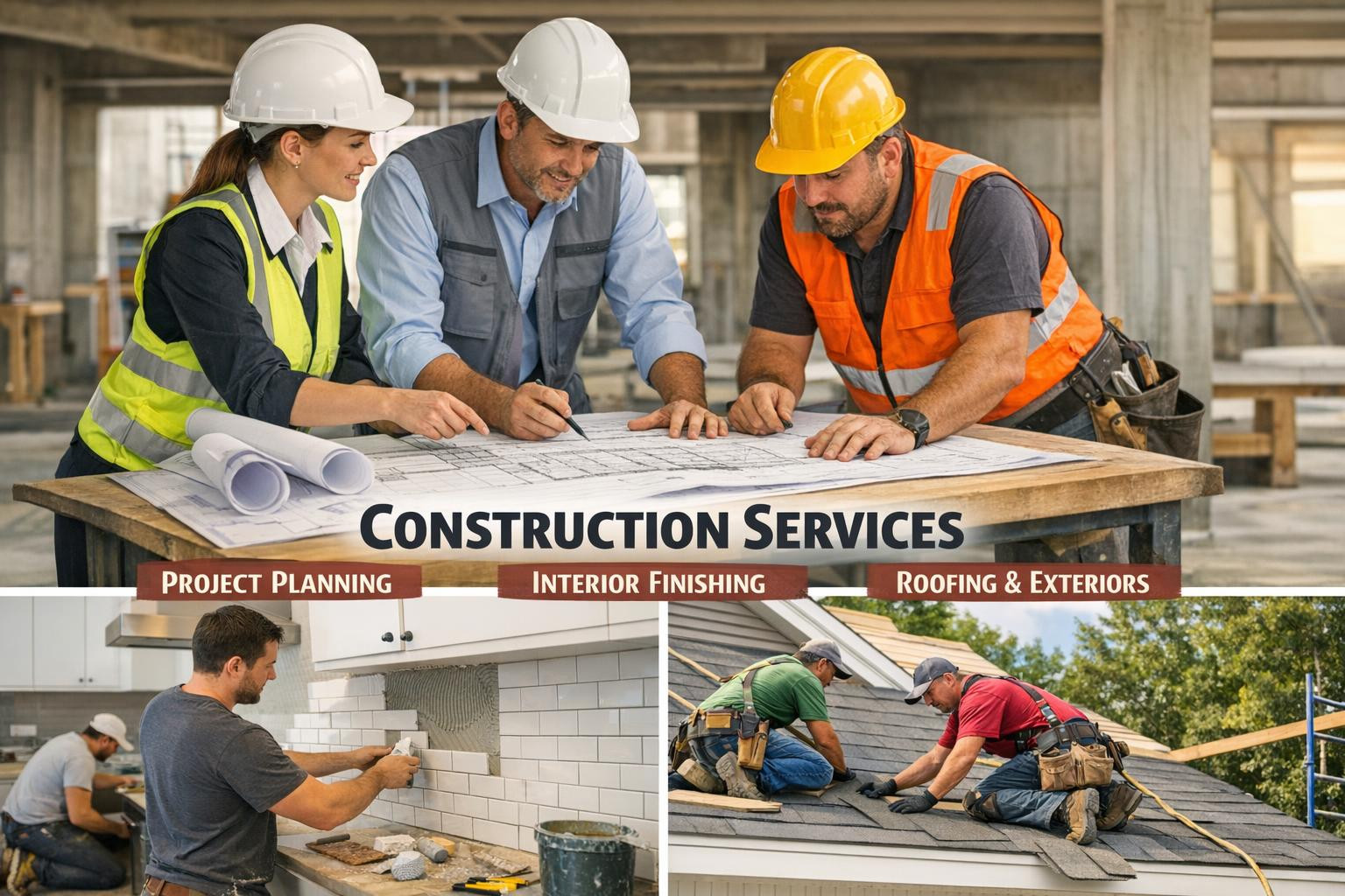 Full solutions in construction   offer the entire life cycle of the construction project from design and budgeting to construction management, interior finishin