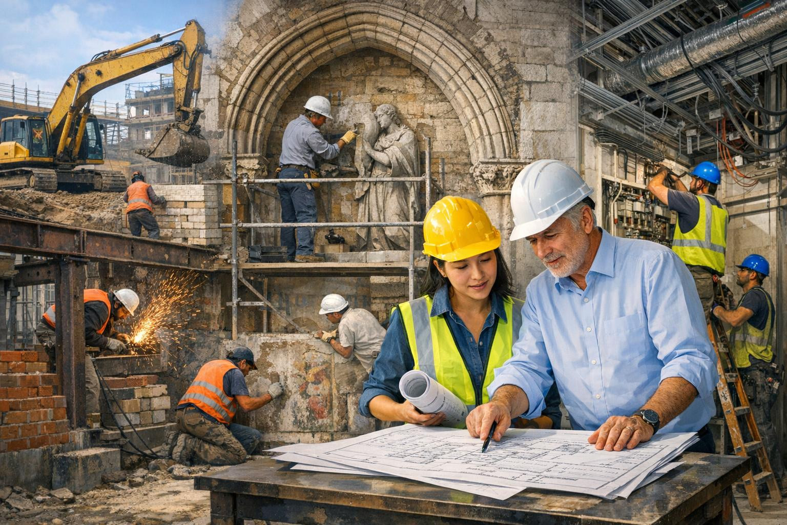 Full solutions in construction combine the implementation of specific ...