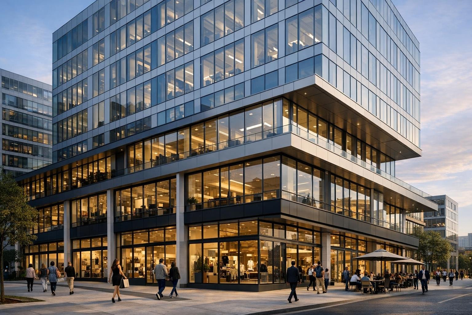 Functional business areas  are designed to support the daily work of companies and increase customer experience through smart, customizable spatial solutions. W