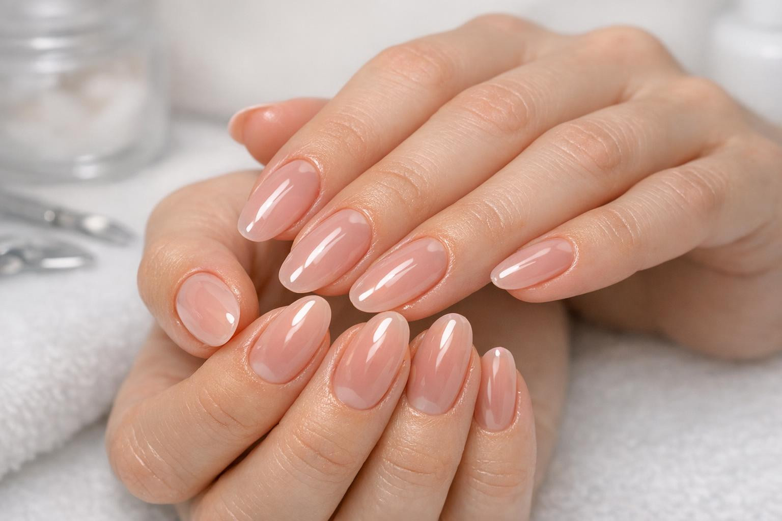 The combination of long-lasting shine and natural appearance Gelnails ...