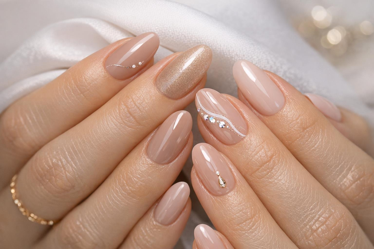 What is gelactic manicure?    Gelactic manicure  combines the rapid drying of the lacquer and the resistance of the gel to provide an elegant, high glossy and l
