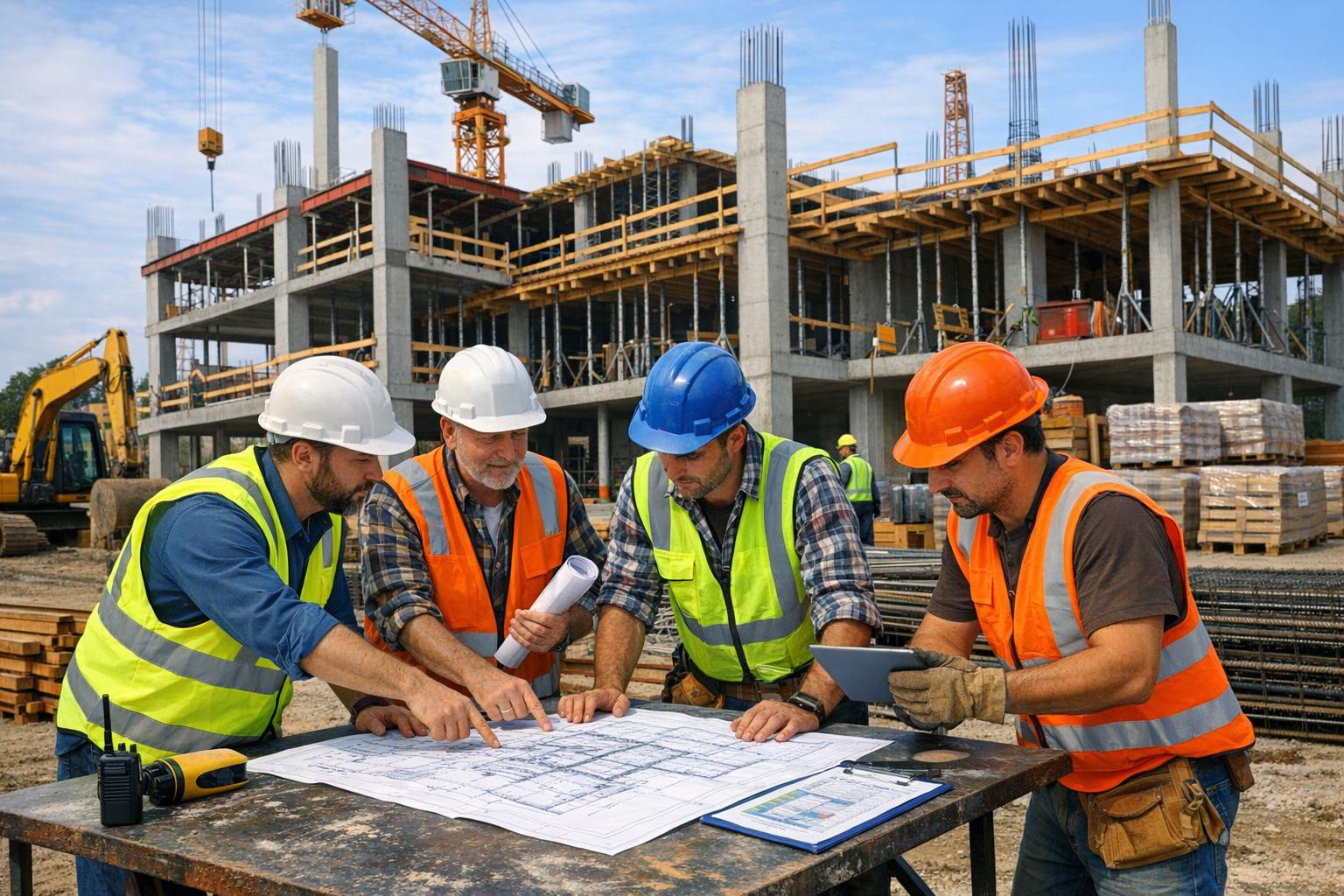 Full-service general construction from pre-working to transfer    General construction  offers a comprehensive solution combining professional  object managemen