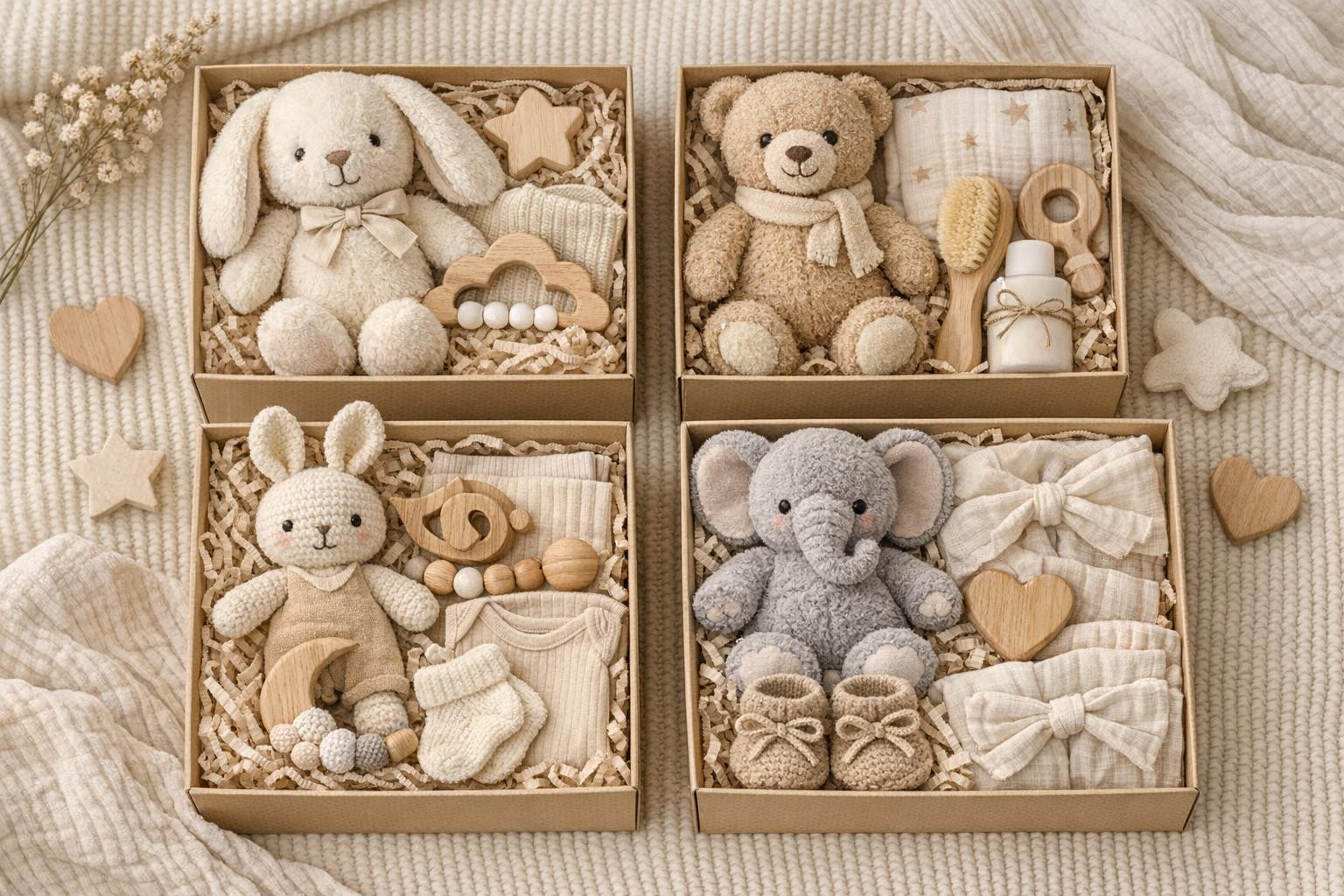 Curative gift kits that make the gift easy     Gift kits  offer a thoughtful and stylish solution when the purpose is a memorable  baby gift  or a practical sur